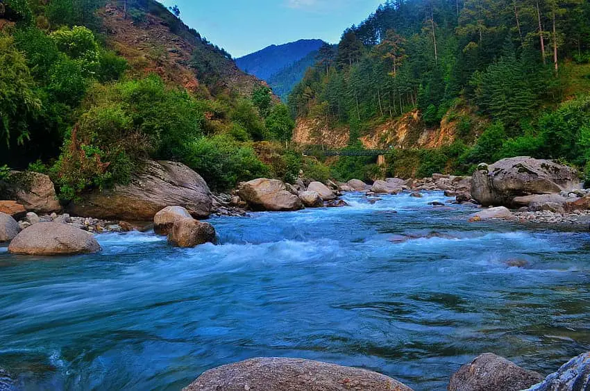 Hill station near Pathankot