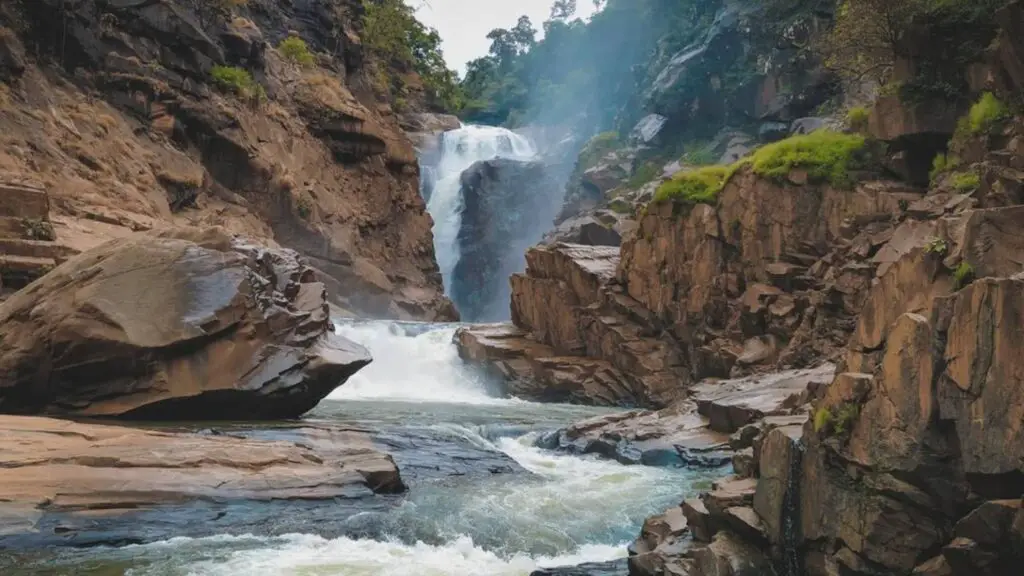 waterfalls near nandi hills bangalore