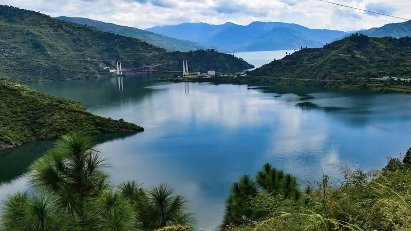 Tehri Dam on which river