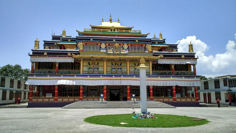 ralong monastery view